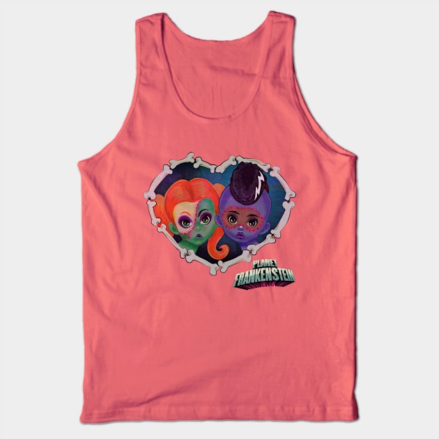 Official Planet Frankenstein Tank Top by MondoDellamorto